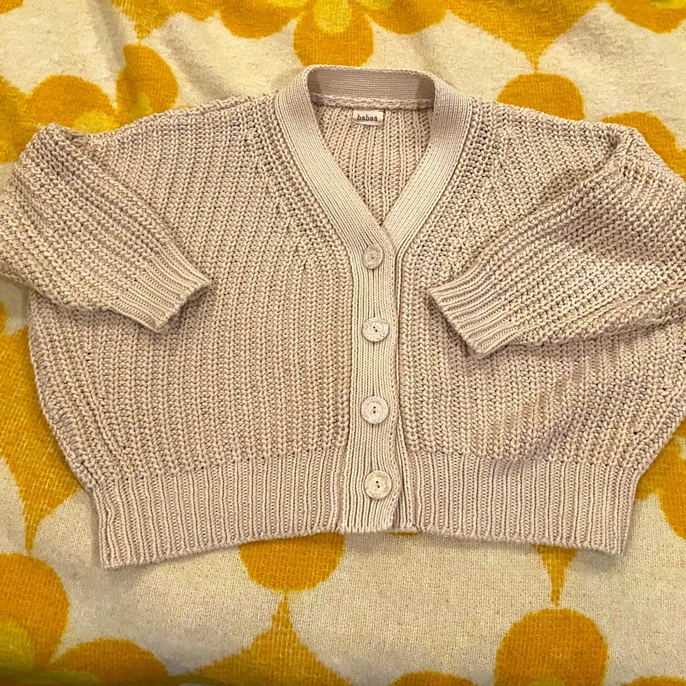 Babaa No18 Cardigan Clay pot (full size)